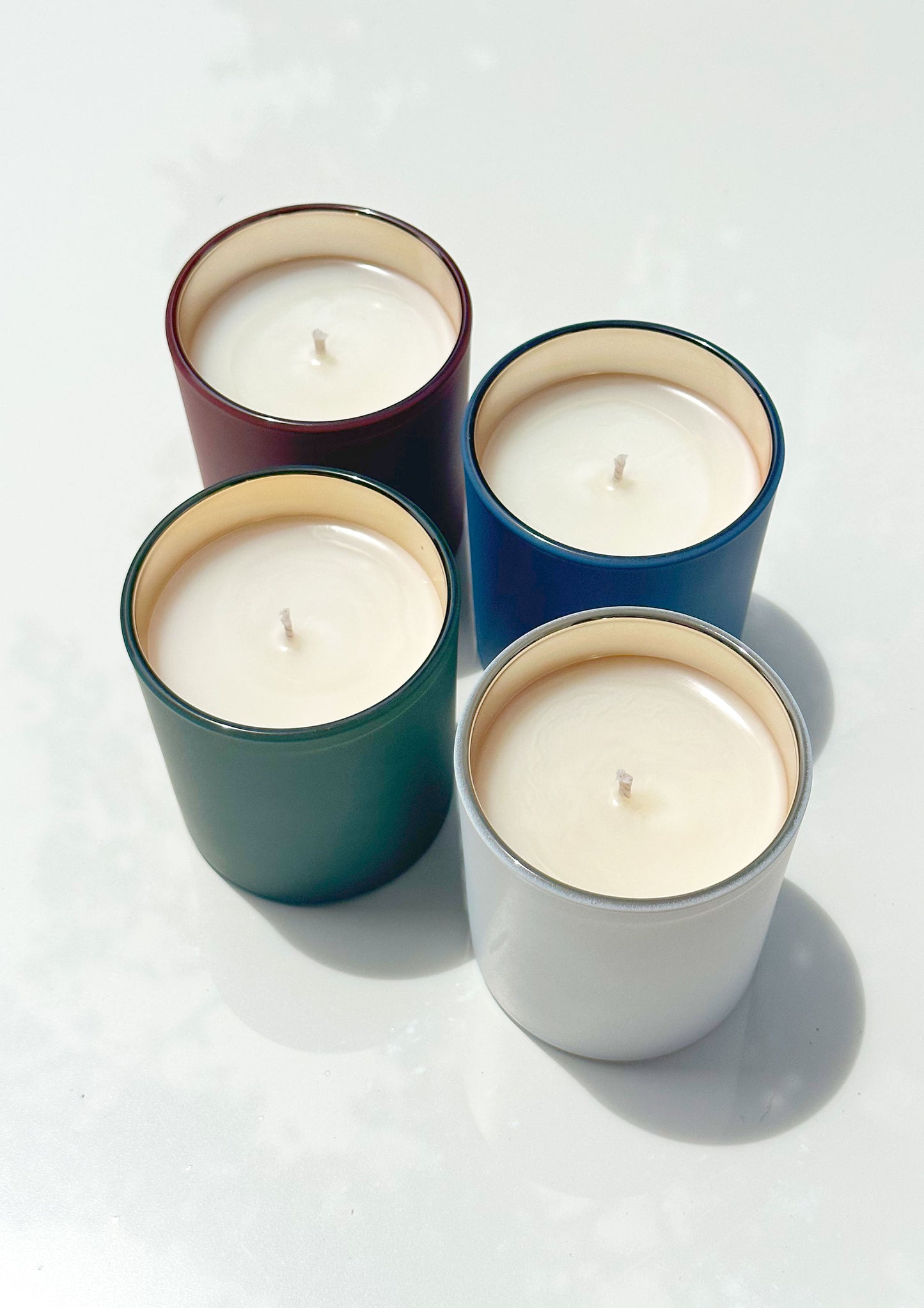 POINSETTIA Candle 4-Pack