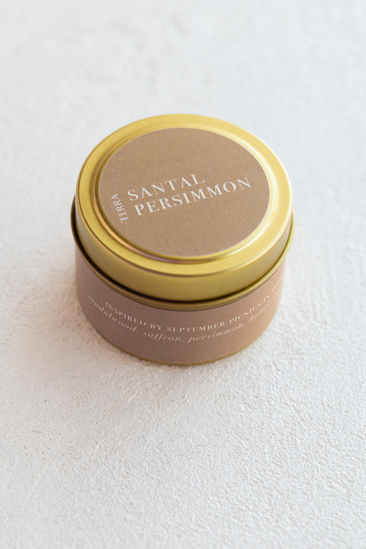 Santal Persimmon Mini Candle 6-Pack